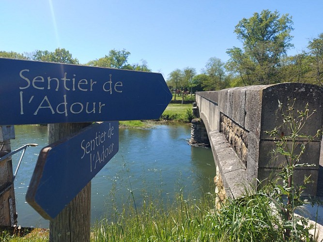 Sentier de l'Adour