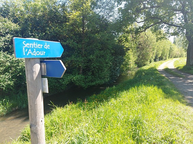 Sentier de l'Adour