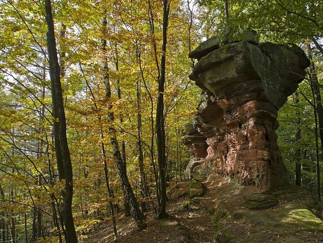 Le Rocher des Bohémiens