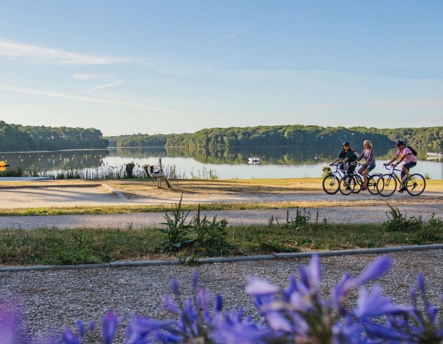 lac de Trémelin vélo Iffendic - Office de tourisme Montfort Communauté