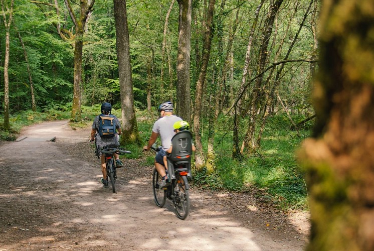 lac de Trémelin vélo Iffendic - Office de tourisme Montfort Communauté2