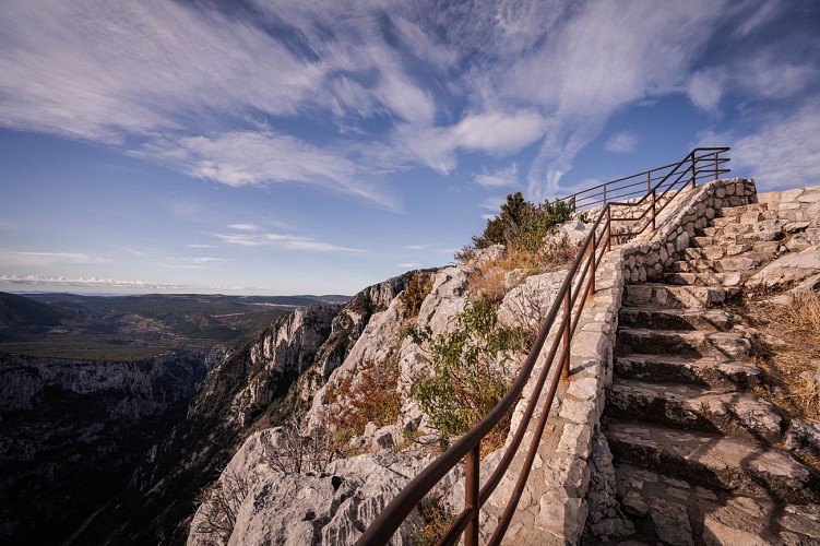 Chemin du Belvédère de la Dent d'Aire