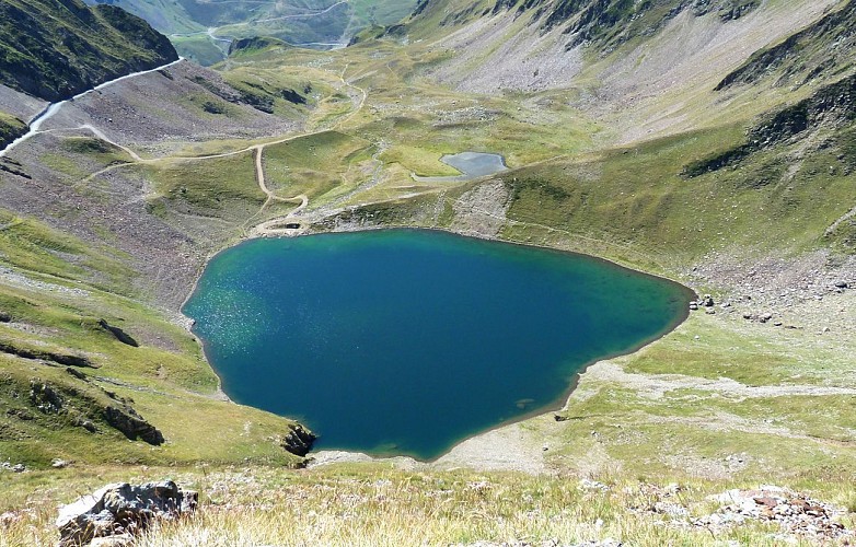 Vue sur le lac d'Oncet