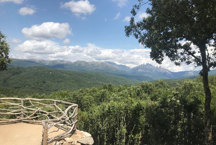 Vue du site de Cucuruzzu