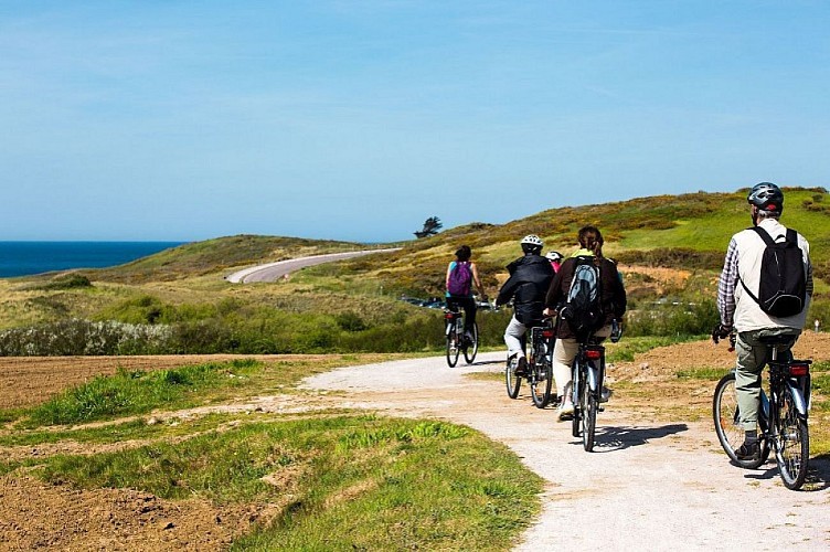 Parcours vélo vers le Cap Fréhel