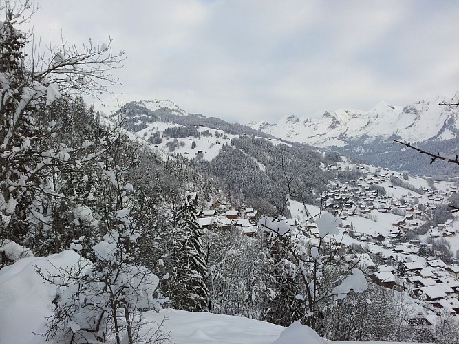 Sentiers raquettes au Grand-Bornand 27