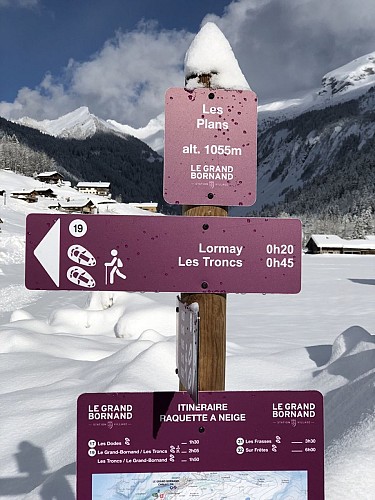 Sentiers raquettes 19 - La vallée du Bouchet