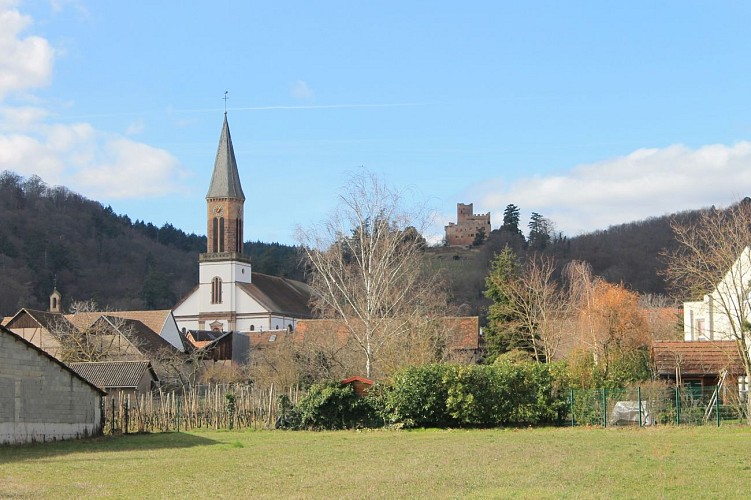 Rundweg Tour du Village in Kintzheim