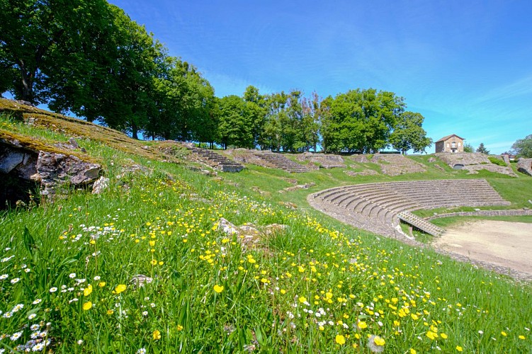Théâtre romain à Autun