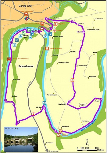 Châteauneuf-du-Faou : La Passerelle