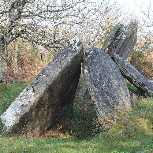 Saint-Goazec : Sentier de l'Allée Couverte