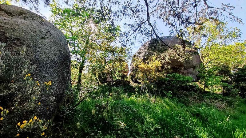 Chaos granitique dans la campagne