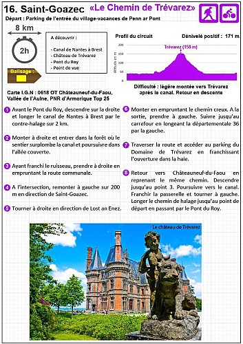 Saint-Goazec : Le Chemin de Trévarez