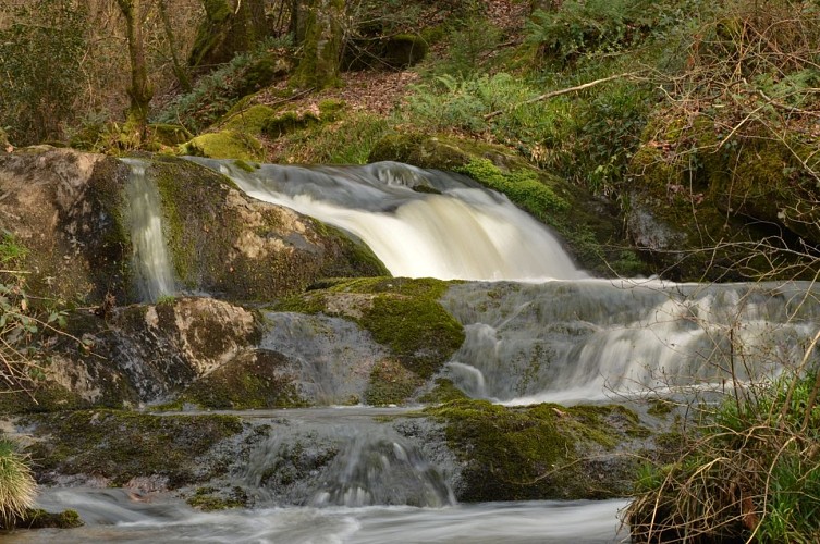 Cascade sur la randonnée du Bois des Boeufs