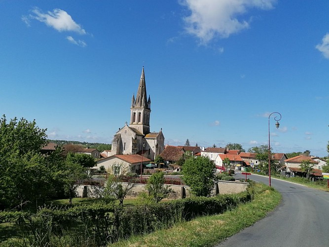 Vue du Village de Villetoureix