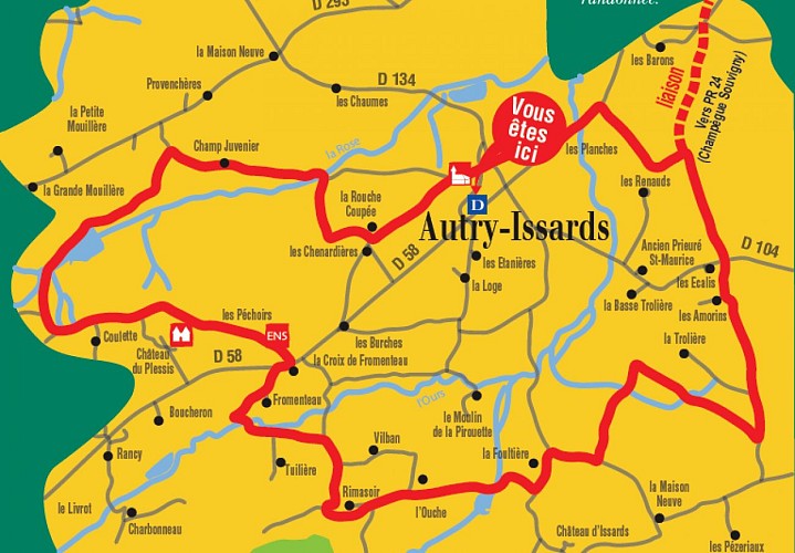 Plan Autry avec liaison