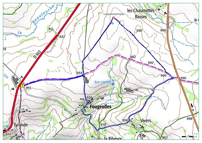 Le plateau de Tauves - Les balades de Léa et Tino