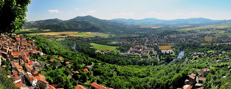 Vue de Corent