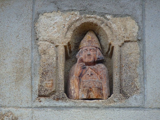 Statue de Saint Grelichon - Bourbon l'Archambault