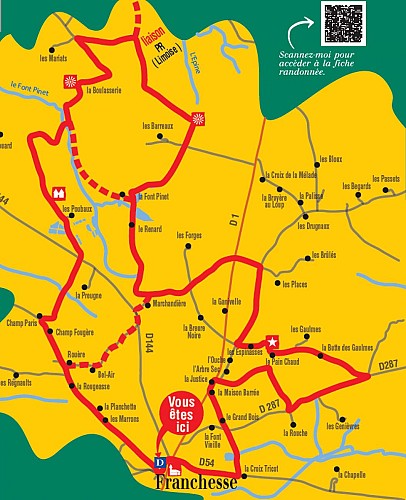 Plan Franchesse avec liaisons