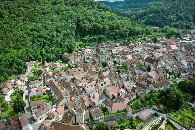 Vue Drone de Poligny