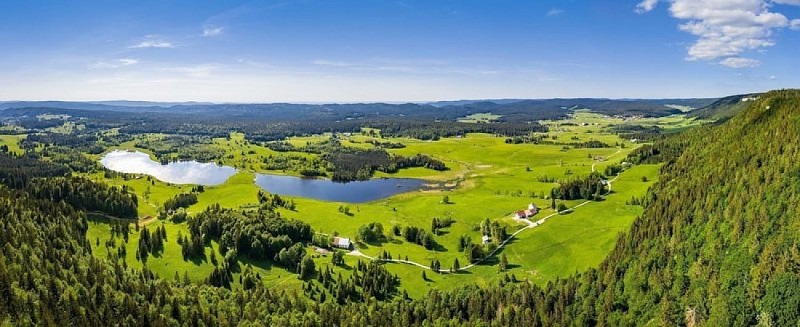 Lac des Mortes et de Bellefontaine - Drone