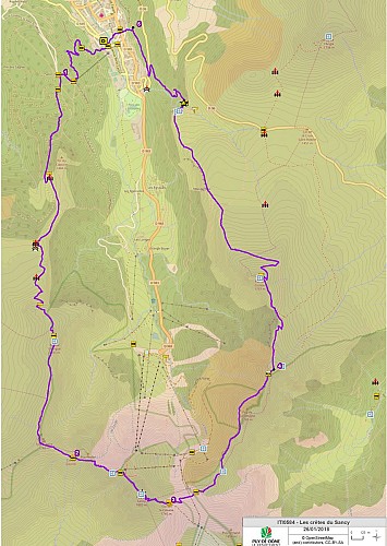 Les crêtes du Sancy