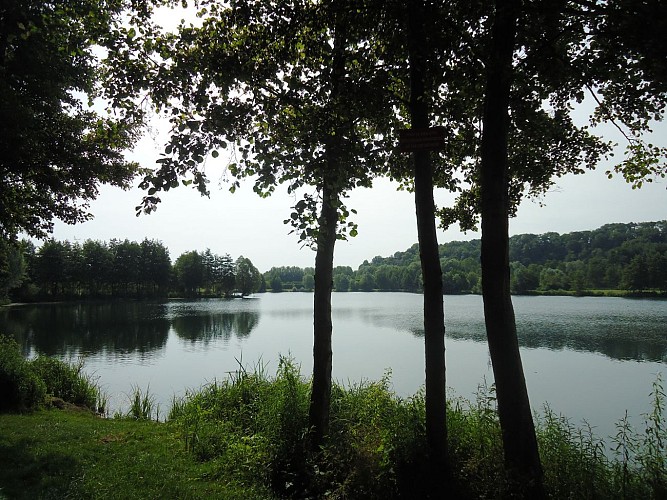CHEMIN-RANDONNEE-Parc urbain du Prieuré Montataire