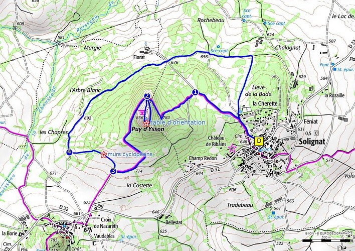 Le puy d'Ysson