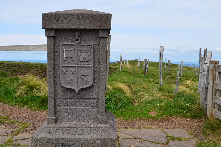 La borne des Quatre Seigneurs