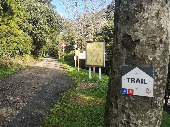 ESPACE TRAIL MONTAGNES DU CAROUX - PARCOURS 4 - LES BALCONS DU CAROUX