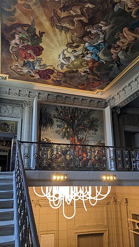 Hall d'entrée musée Boreély