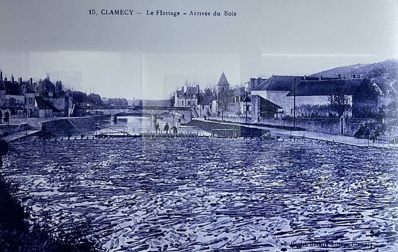Carte postale de Clamecy