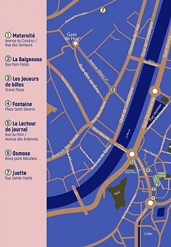 Titre des sculptures