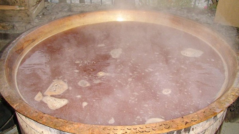 Réduction du cidre-fête du Pommé-Bazouges