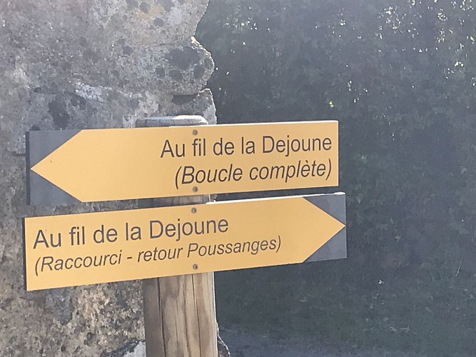 Au fil de la Dejoune (raccourci de 15 km)