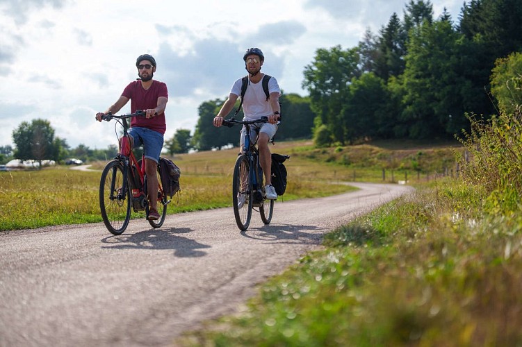 Mountainbiketour H10 : Die hohen Gipfel des Westhangs