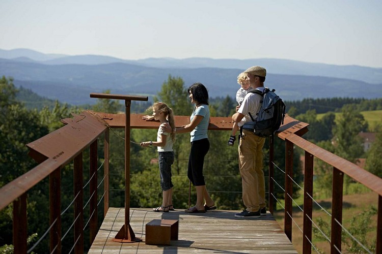 Snowshoe trail H01 : On-the-Heights-of-Saales