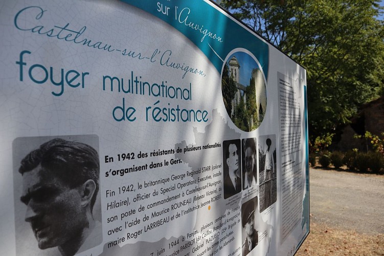 Parcours découverte du village mémoire de Castelnau/Auvignon