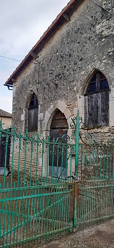 façade de l'ancien temple protestant