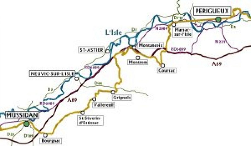 Dans la roue de Lawrence d'Arabie Etape 2 Mussidan-Périgueux