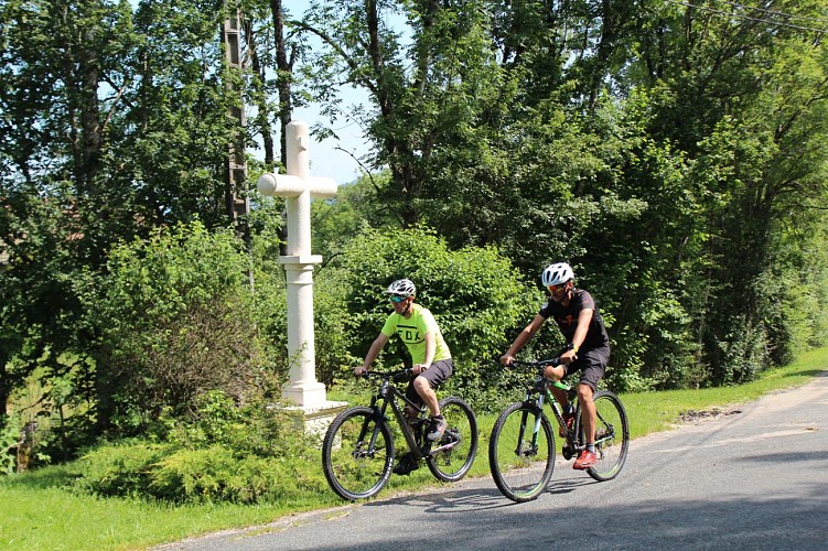 Parcours VTT 50 vert  - Tour des Lésines - Espace FFC Ain Forestière