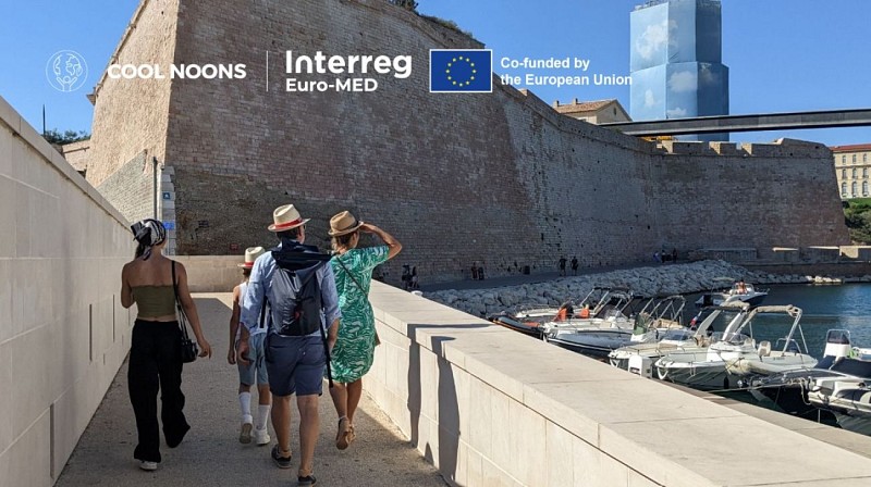 Cool Noons" freshness trail: historic downtown route_Marseille