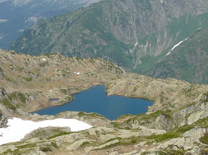 Tour du Mont Blanc. Refuge Bellachat Village des Houches (1014 m