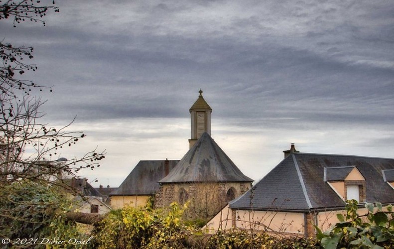 La Loupe depuis les toits