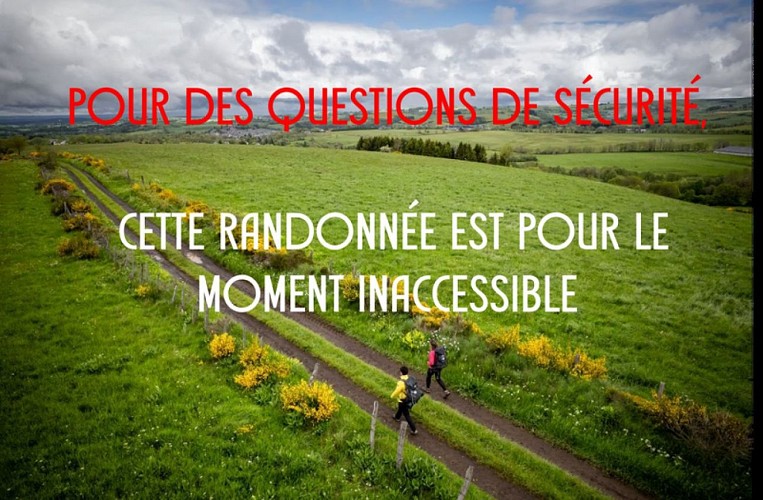 La cascade des Oules - ITINERAIRE MODIFIE
