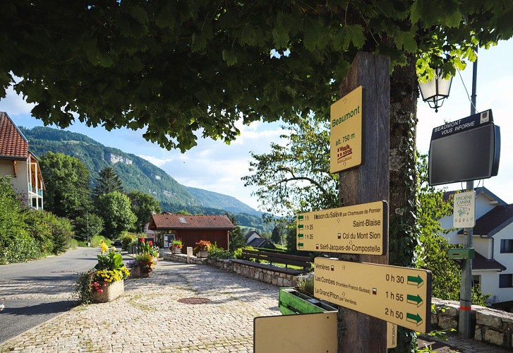 Chemin de Saint jacques de Compostelle (GR 65) : Etape 2 - Neydens - Charly (Andilly)