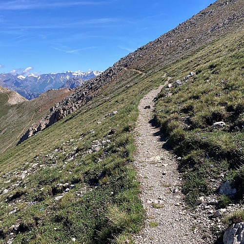 Direction le col du Granon