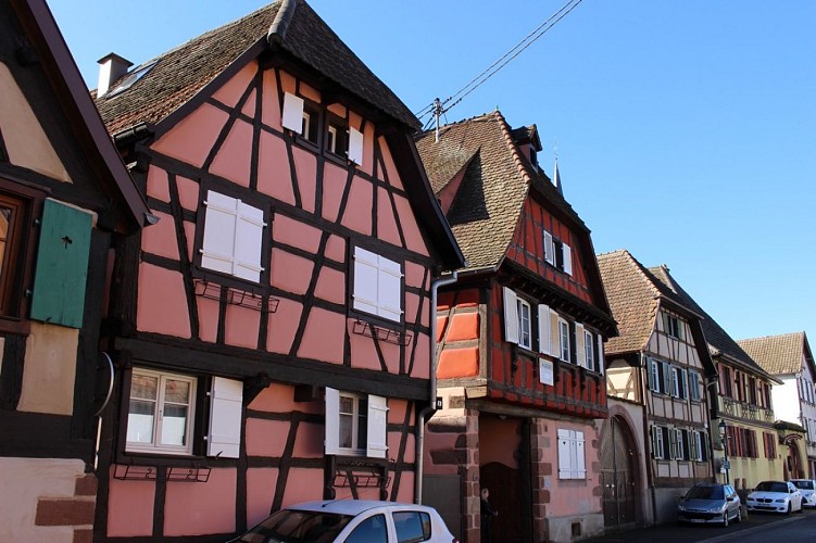 Maisons en bois de la rue des Chevaliers
