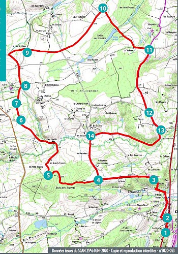 Plan Rivière à la vigne-Chatel-24 no 2